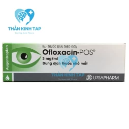 Ofloxacin pos - Thuốc điều trị nhiễm trùng bên ngoài mắt