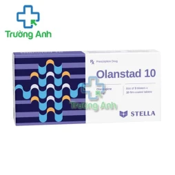 Olanstad 10 Stella - Thuốc điều trị tâm thần phân liệt, chứng hưng cảm