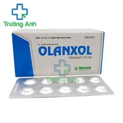 Olanxol 10mg Danapha - Thuốc điều trị tâm thần phân liệt, rối loạn lưỡng cực