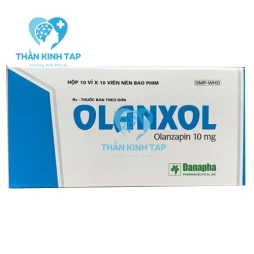 Olanxol 10mg Danapha - Thuốc điều trị tâm thần phân liệt, rối loạn lưỡng cực