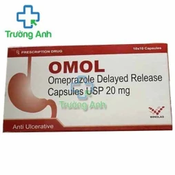 Omol 20mg - Thuốc điều trị viêm thực quản, loét dạ dày, tá tràng