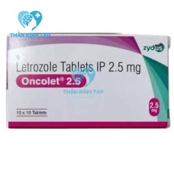 Oncolet 2.5 - Thuốc điều trị ung thư vú