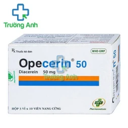 Opecerin-50 - Thuốc điều trị thoái hóa khớp hông, khớp gối hiệu quả