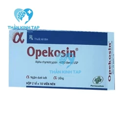 Opekosin - Thuốc chống viêm, giảm sưng phù của OPV