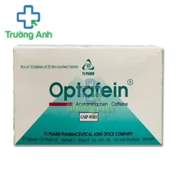 Optafein TV.Pharm - Thuốc giúp giảm đau nhẹ và sốt do viêm nhiễm