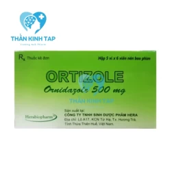 Ortizole 500 - Thuốc điều trị các nhiễm khuẩn của Hera