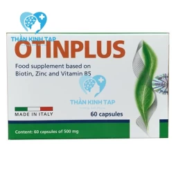 Otinplus - Vitamin B5, Kẽm và Biotin VINARUS