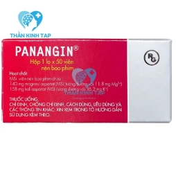 Panangin - Thuốc bổ sung kali và magnesi cho cơ thể