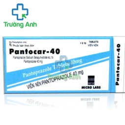 Pantocar-40 - Thuốc điều trị viêm loét dạ dày, tá tràng