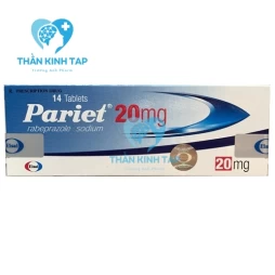 Pariet 20mg - Thuốc điều trị loét và trào ngược dạ dày