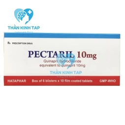 Pectaril 10mg - Thuốc điều trị tăng huyết áp, suy tim