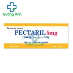 Pectaril 5mg - Thuốc điều trị cao huyết áp, suy tim