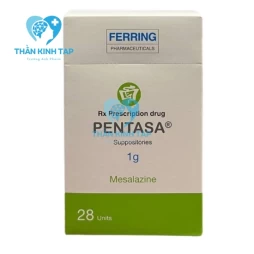 Pentasa 1g - Hộp 4 vỉ x 7 viên điều trị viêm ruột mãn tính