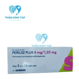 Periloz Plus 4mg/1,25mg - Thuốc điều trị tăng huyết áp