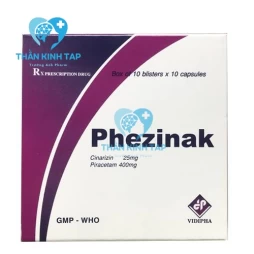 Phezinak - Piracetam + Cinnarizin Vidipha