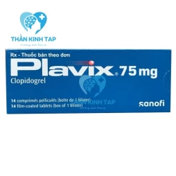 Plavix 75mg - Clopidogrel 75mg Sanofi