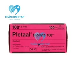 Pletaal tablets 100mg  - Thuốc điều trị thiếu máu não cục bộ