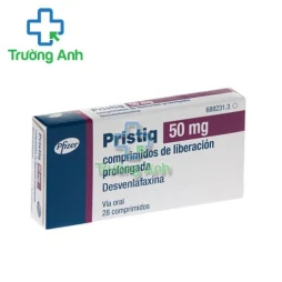 Pristiq 50mg Pfizer - Thuốc điều trị rối loạn trầm cảm, đau dây thần kinh