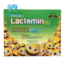 Lactomin Plus - Hỗ trợ tái lập cân bằng hệ vi sinh đường ruột