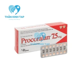 Procoralan 7.5mg - Thuốc điều trị bệnh nhân đau thắt ngực