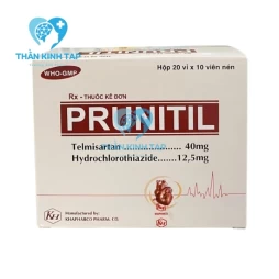 Prunitil - Thuốc điều trị trị tăng huyết áp vô căn hiệu quả
