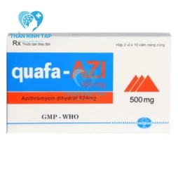 Quafa-Azi 500mg -Thuốc điều trị các nhiễm trùng của Quapharco