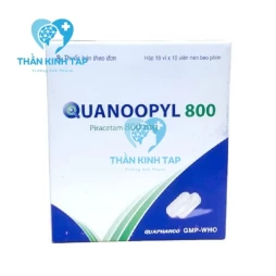 Quanoopyl 800mg QUAPHARCO - Thuốc điều trị chứng rung giật cơ, rối loạn não bộ