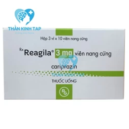 Reagila 3mg - Thuốc điều trị tâm thần phân liệt, rối loạn lưỡng cực