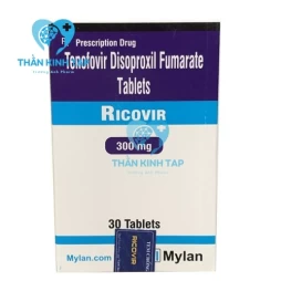 Ricovir 300mg - Thuốc điều trị viêm gan B, HIV - 1