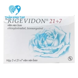 Rigevidon 21+7 - Thuốc tránh thai hàng ngày