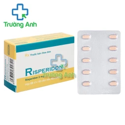 Risperidon 2mg Hasan - Thuốc điều trị tâm thần phân liệt và cơn hưng cảm