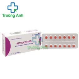 Rivaxored 20mg - Thuốc phòng ngừa đột quỵ hiệu quả