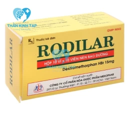 Rodilar 15mg - Thuốc điều trị ho hiệu quả của Mekophar