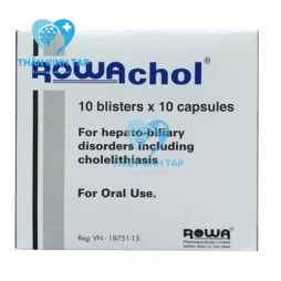 Rowachol - Thuốc điều trị sỏi đường mật, sỏi túi mật