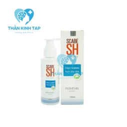 Sacbe SH Shower 100ml Delavy - Trị ghẻ, chấy, ký sinh trùng