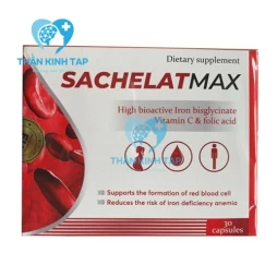 Sachelat Max - Bổ sung sắt, hỗ trợ tăng khả năng tạo máu