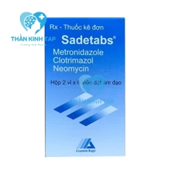 Sadetabs - Thuốc điều trị tình trạng nhiễm trùng âm đạo