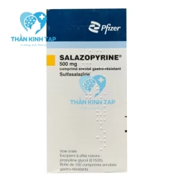 Salazopyrine 500mg - Sulfasalazine Pfizer