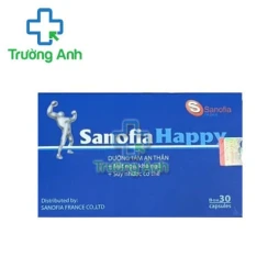 Sanofia Happy - Hỗ trợ lưu thông khí huyết, tuần hoàn máu não