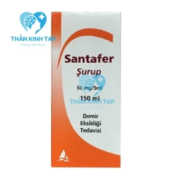 Santafer Siro 150ml - Sắt 50mg Santa Farma