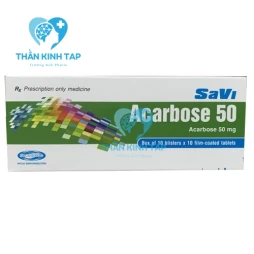 SaVi Acarbose 50 - Acarbose 50 mg Savipharm