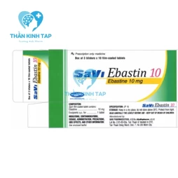 SaVi Ebastin 10 - Thuốc điều trị viêm mũi dị ứng, mề đay