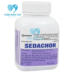 Sedachor 200mg Haipharco - Thuốc giảm đau, hạ sốt (Hộp 500 viên)