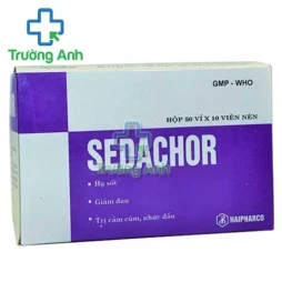 Sedachor 200mg Haipharco - Thuốc giảm đau, hạ sốt (Hộp 500 viên)