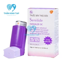 Seretide evohaler dc 25/125mcg - Điều trị bệnh phổi tắc nghẽn