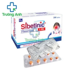 Sibetinic 5mg USA-NIC Pharma (viên nén) - Thuốc điều trị chóng mặt, đau nửa đầu
