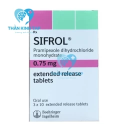 Sifrol 0.75mg - Thuốc điều trị triệu chứng của bệnh Parkinson
