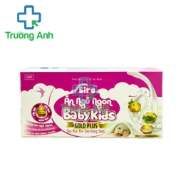 Siro Ăn Ngủ Ngon Babykids Gold Plus - Hỗ trợ bồi bổ sức khỏe, kích thích ăn ngon