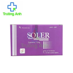 Soler 7,5mg - Thuốc điều trị mất ngủ thứ phát hiệu quả