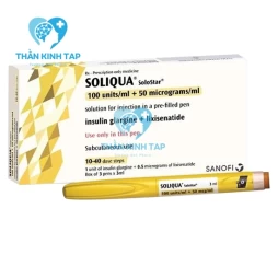 Soliqua Solostar - Thuốc điều trị đái tháo đường type 1